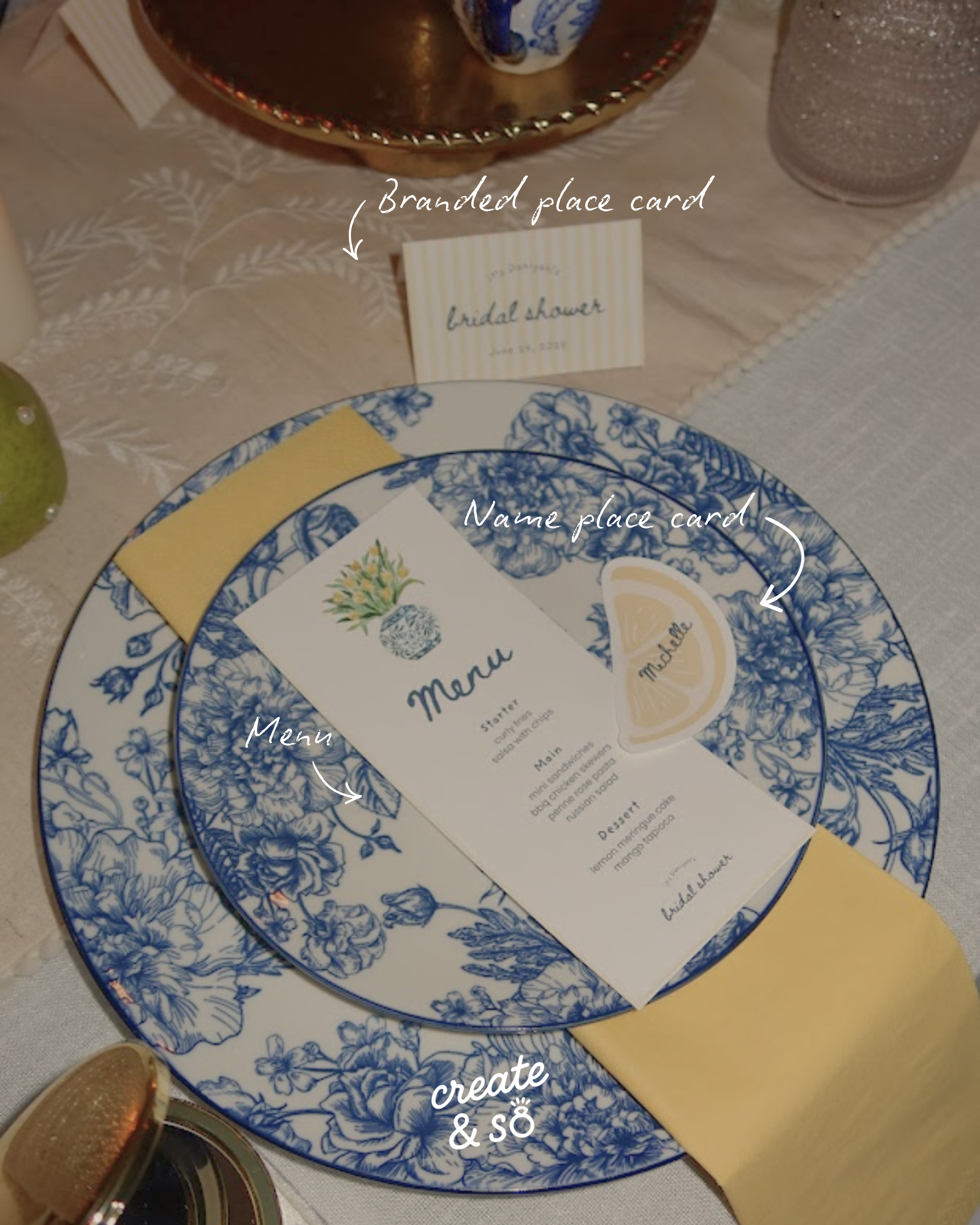 Event-Branded Place Cards