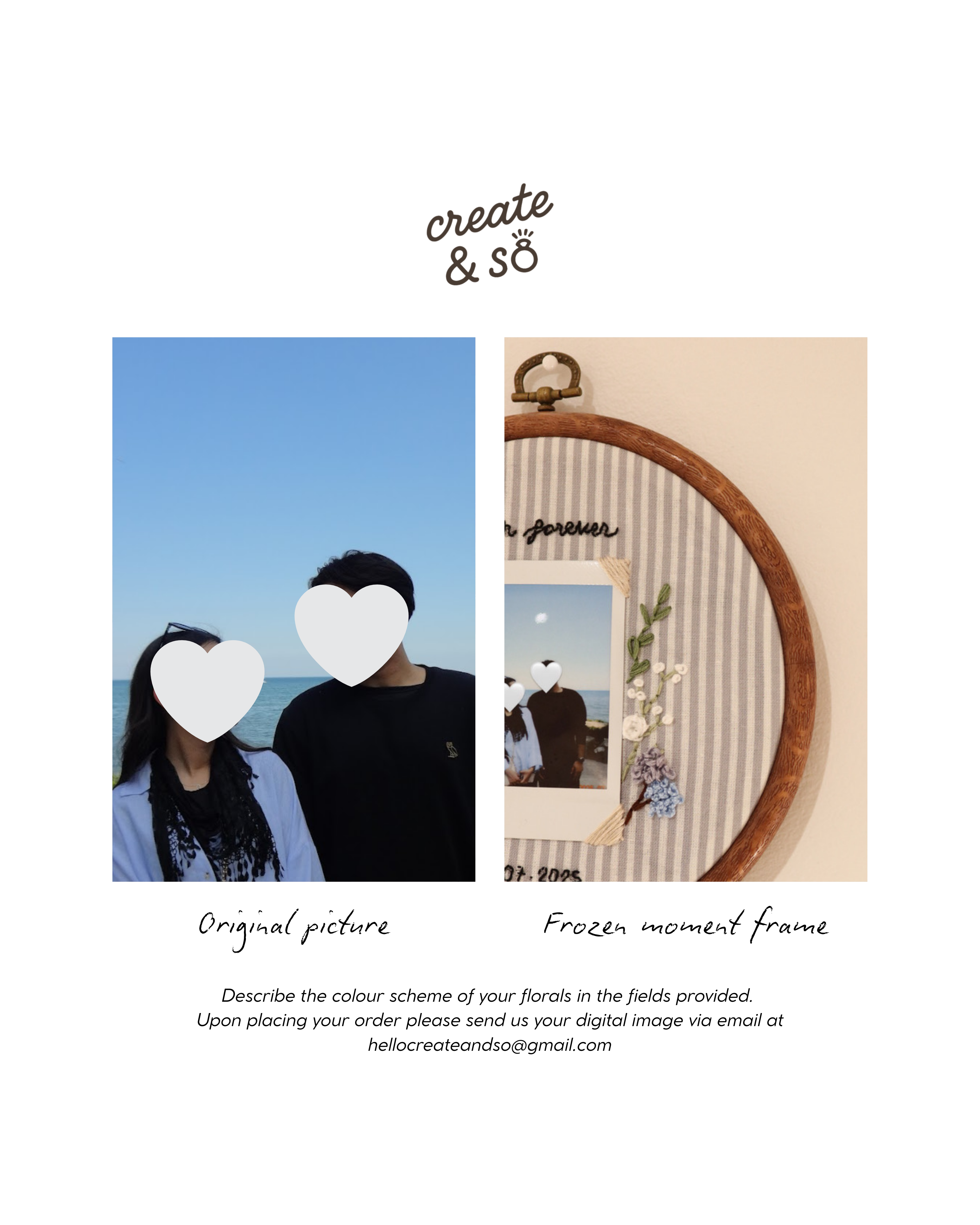 Frozen Moment Picture Frame